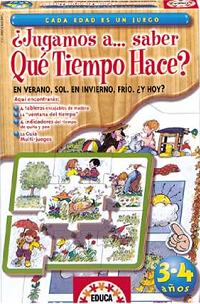 Juegos Educa - Jugamos a ... Saber Qué Tiempo Hace (Educa 10212)