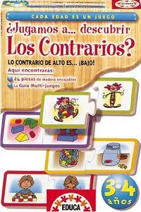 Juegos Educa - Jugamos a ... Descubrir Los Contrarios (Educa 10216)