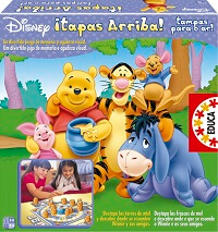 Juegos Educa - Winnie The Pooh en ¡Tapas Arriba! (Educa 12878)