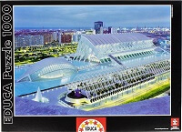 Puzzles Educa : 1000 - 1000 Ciudad de las Artes y las Ciencias, Valencia (Educa 13301)