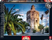Puzzles Educa : 1000 - 1000 Torre del Oro de Sevilla (Educa 14838)
