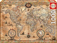 Puzzles Educa : 1000 - 1000 Mapa Mundi (Educa 15159)