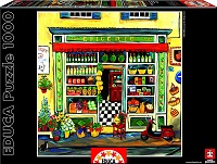 Puzzles Educa : 1000 - Tienda de comestibles, Suzanne Etienne (Educa 15316)