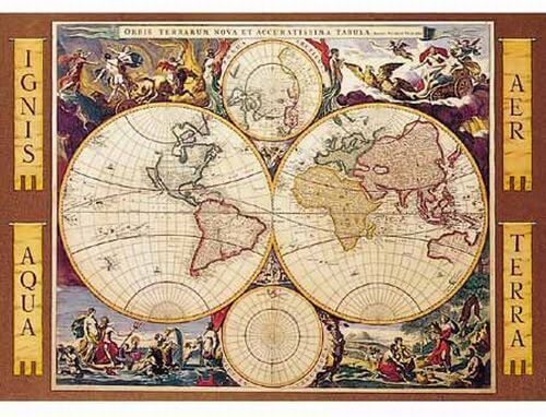 Puzzles Educa - 1000 : Orbis Terrarum (Educa 7330))