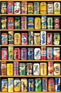 Puzzles Educa : 1000 Miniature - 1000 Miniature  Latas (Educa 14835)