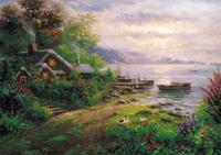 Puzzles Educa : 1500 - 1500 Casita en el Lago (Educa 12447)