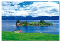 Puzzles Educa : 1500 - 1500 Isla Fiordo, Handanger (Educa 13425)