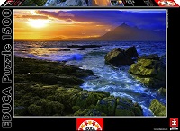 Puzzles Educa : 1500 - 1500 Atardecer en las rocas (Educa 15163)