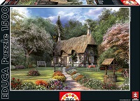 Puzzles Educa : 1500 - 1500 Rose Cottage, D. Davison (Educa 15165)