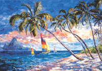 Puzzles Educa : 2000 - 2000 Aguas Caribeñas (Educa 12453)