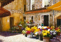 Puzzles Educa : 2000 - 2000 La Tienda de Flores, Jan McLaughlin (Educa 13037)