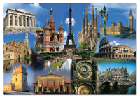 Puzzles Educa : 2000 - 2000 Collage de Europa (Educa 14122)