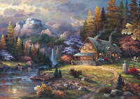 Puzzles Educa : 4000 - 4000 Refugio de montaña, James Lee (Educa 14826)