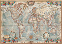 Puzzles Educa : 4000 - 4000 El Mundo. Mapa político (Educa 14827)