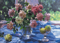 Puzzles Educa : 500 - 500 Jarrón de Rosas (Educa 12464)