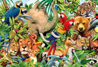 Puzzles Educa - 500 Mundo Animal (Educa 14804)