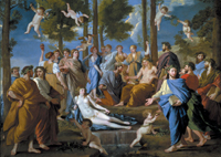 Puzzles Educa - 8000 Le Parnasse, N. Poussin (Educa 12029)