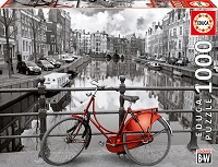 Puzzles Educa : Coloured Black and White - 1000 Ámsterdam (Educa 14846)