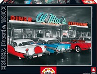 Puzzles Educa : Coloured Black and White - 1000 Dinner At Al Mac´s (Educa 15181)