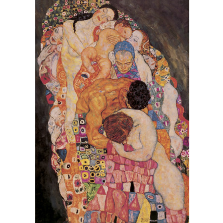 Puzzles Educa - Museum : 1500 La Muerte y la Vida, Gustav Klimt (Educa 11261))