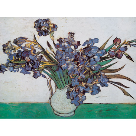 Puzzles Educa - Museum : 1000 Iris Dans Le Vas, V. Van Gogh (Educa 12024))