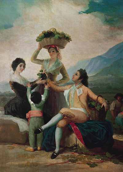 Puzzles Educa - Museum : 1500 La Vendimia, Francisco de Goya (Educa 12457))