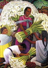 Puzzles Educa : Museum - 500 La Vendedora de Flores, Diego Rivera (Educa 12756)