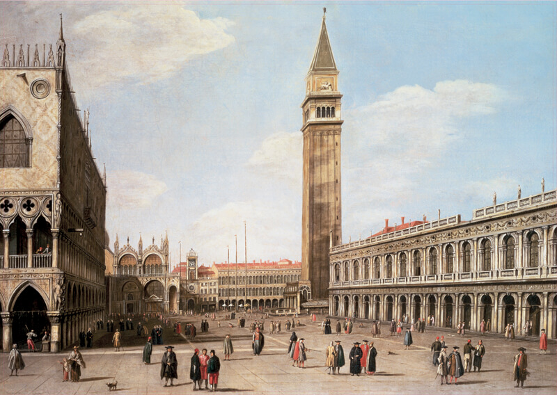 Puzzles Educa - Museum : 1000 Plaza de San Marcos, Canaletto (Educa 12757))