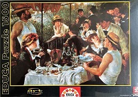 Puzzles Educa : Museum - 1500 Le Dejeuner Des Canotiers, Renoir (Educa 12761)