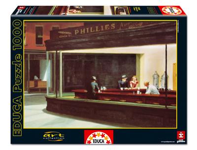 Puzzles Educa - Museum : 1000 Nighthawks, Edward Hopper (Educa 12895))