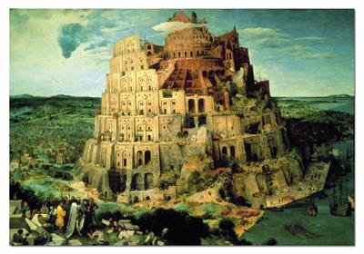 Puzzles Educa - Museum : 1500 La Torre de Babel, Pieter Brueghel (Educa 13044))