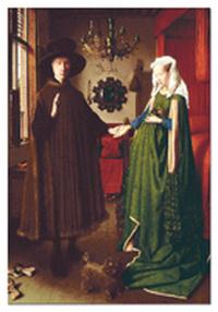 Puzzles Educa : Museum - 1000 El matrimonio Arnolfini, Jan van Eyck (Educa 13441)