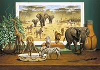 Puzzles Educa : 500 - 500 En Busca del Agua, Bo Newel (Educa 12439)