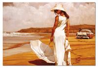 Puzzles Educa - 1000 Mujer con sombrilla, Mark Spain (Educa 13419)