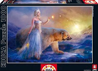 Puzzles Educa - 1000 Aurora, Bente Schlick (Educa 14810)