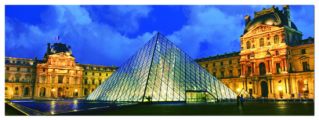 Puzzles Educa - 1000 Panorama El museo del Louvre (Educa 14464)