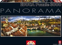 Puzzles Educa - 3000 Panorama Berna. Suiza (Educa 14825)