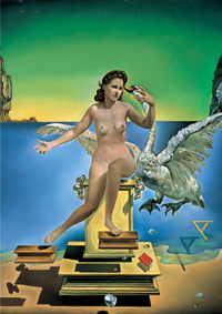 Puzzles Educa : Salvador Dali - 1000 Leda Atómica, Dalí­ (Educa 12033)