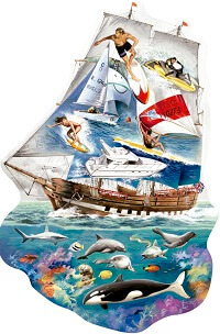 Puzzles Educa - 1000 Sueños Marinos (Educa 12476)