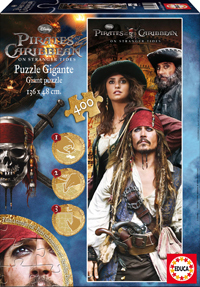 Puzzles Gigantes - 400 Gigante Piratas del Caribe (Educa 14951)