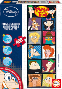 Puzzles Gigantes - 400 Gigante Phineas y Ferb (Educa 15138)