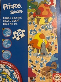 Puzzles Gigantes - 400 Gigante Los Pitufos (Educa 15142)