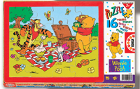 Juegos Educa : Puzzle Madera - 16 pcs Winnie the Pooh (Educa 10806)