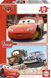 Puzzles Infantiles - 2x20 Cars (Educa 13096)