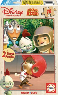 Puzzles Infantiles - Puzzle Madera 2x16 Chicken Little (Educa 12881)