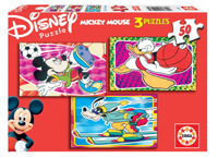Puzzles Infantiles - 3x50 Mickey Mouse (Educa 11081)