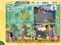 Puzzles Infantiles - 3x50 El Libro de la Selva (Educa 12065)
