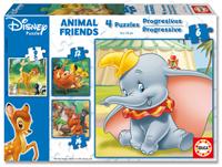 Puzzles Infantiles - Animal Friend. Progresivo (Educa 13502)