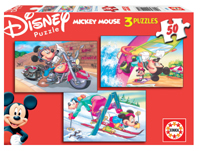 Puzzles Infantiles - 3x50 Mickey Mouse. Otro modelo (Educa 6898)