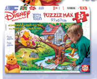 Puzzles Infantiles : Peliculas Disney - Puzzle Max 35 pcs Winnie The Pooh (Educa 6987)